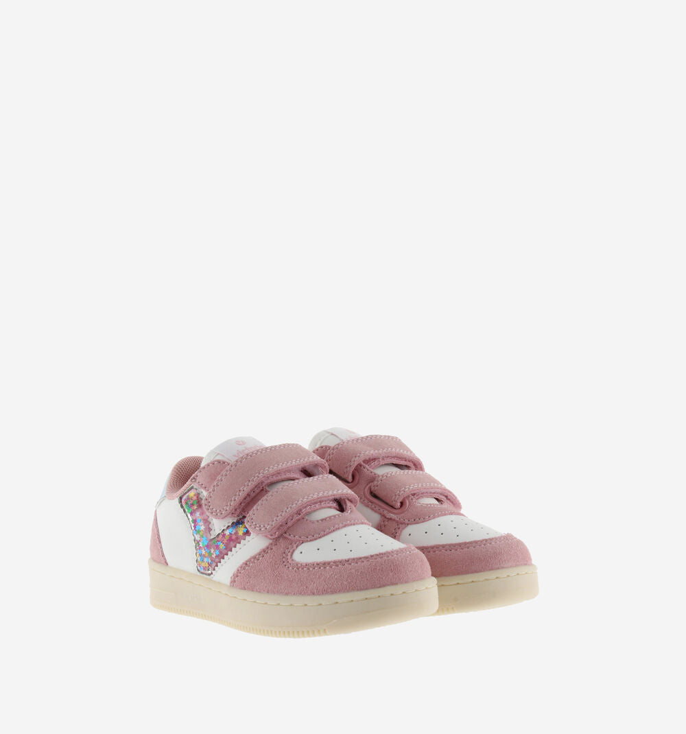 TIEMPO TIRAS EFFETTO PELLE/CAMOSCIO & STELLE
Sneaker sportive per bambina con logo stelle
1124129
