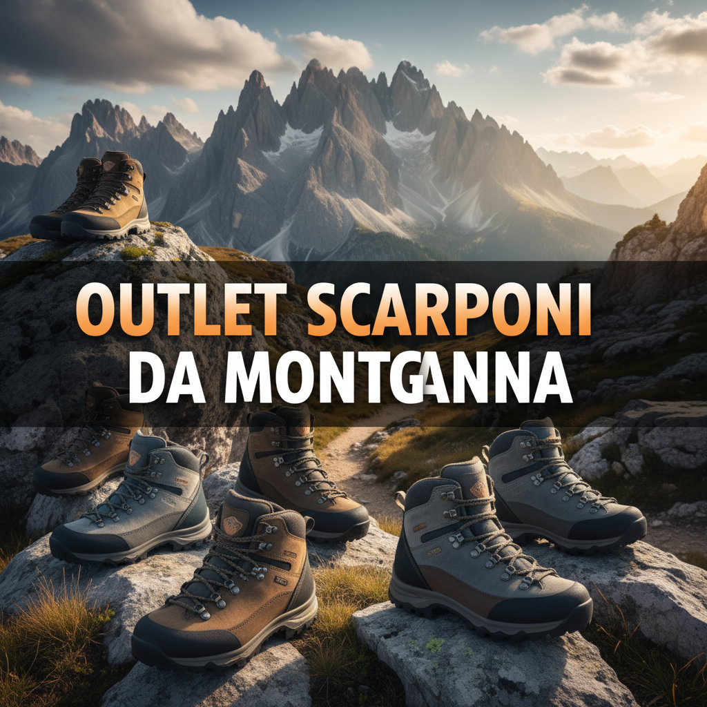 OUTLET SCARPONI DA MONTAGNA