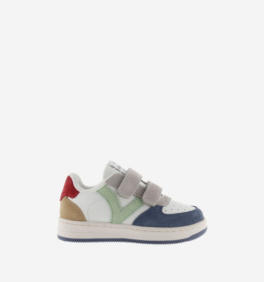 TIEMPO STRISCE EFFETTO PELLE & CAMOSCIO MULTICOLORE
Sneaker sportive multicolore per bambini
1124116