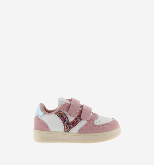 TIEMPO TIRAS EFFETTO PELLE/CAMOSCIO & STELLE
Sneaker sportive per bambina con logo stelle
1124129