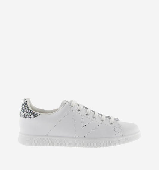 TENIS PELLE & GLITTER Sneaker bianche in pelle 1125104