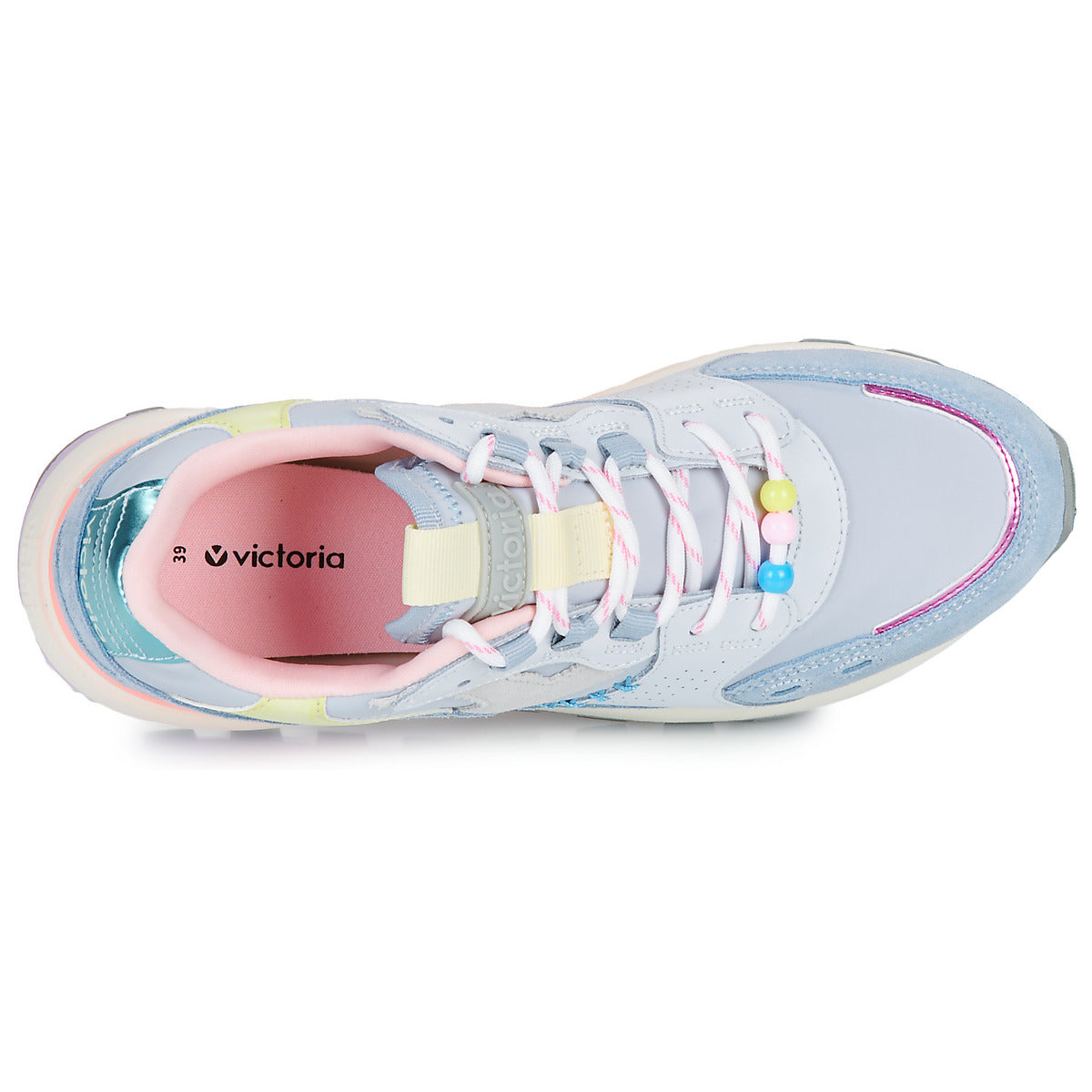 Victoria Sneakers Luna Nylon & Camoscio 1156111 – Tacco 4 cm