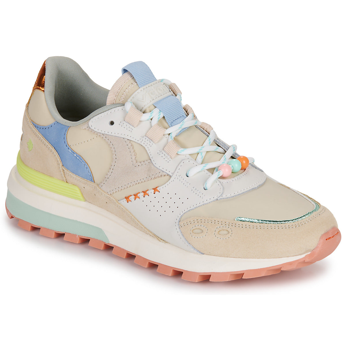 Victoria Sneakers Luna Nylon & Camoscio 1156111 – Tacco 4 cm