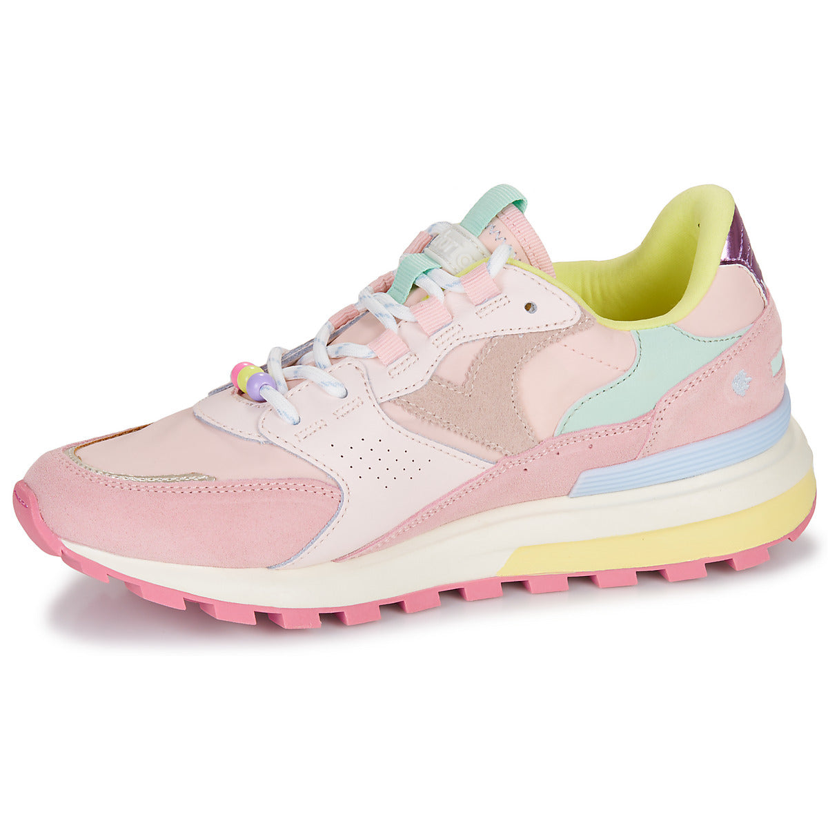 Victoria Sneakers Luna Nylon & Camoscio 1156111 – Tacco 4 cm