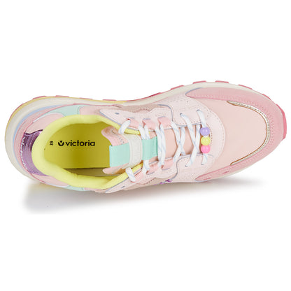Victoria Sneakers Luna Nylon & Camoscio 1156111 – Tacco 4 cm