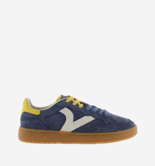 SMASH - SUEDE Sneaker sportive unisex con suola color caramello 8806116