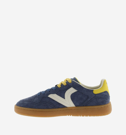 SMASH - SUEDE Unisex sports sneakers with caramel-colored sole 8806116