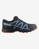 Dark Navy-Dark Blue-Red Orange